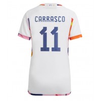 Belgium Yannick Carrasco #11 Replica Away Shirt Ladies World Cup 2022 Short Sleeve